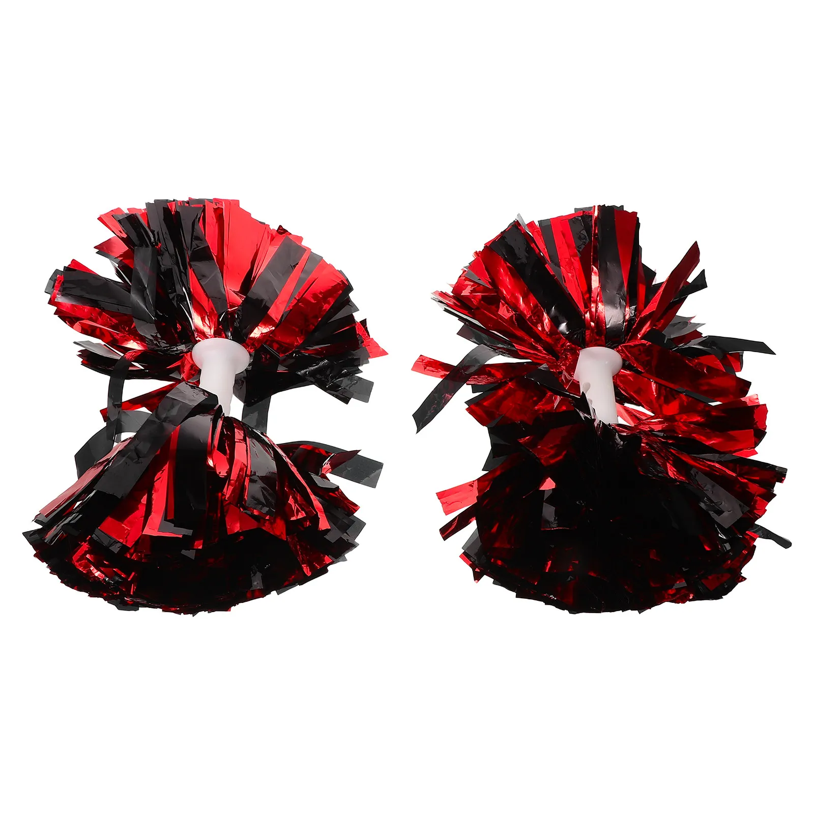 2Pcs Cheerleader Pom Poms Metallic Red Black High Shine Cheer Pompoms Dance Team Accessories Large Competition Pom Poms
2Pcs Cheerleader Pom Poms Metallic Red Black High Shine Cheer Pompoms Dance Team Accessories Large Competition Pom Poms