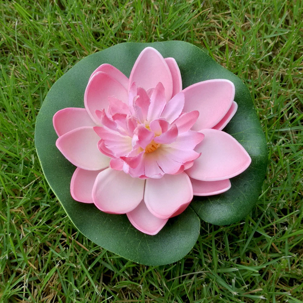 8 Pcs Artificial Flowers Water Plant Decor Floating Decorations for Pool Pond Garden Plastic Reusable Non Deteriorating
8 Pcs Artificial Flowers Water Plant Decor Floating Decorations for Pool Pond Garden Plastic Reusable Non Deteriorating