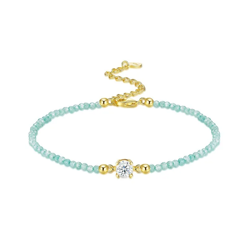 Ts 0.5CT 925 Sterling Silver Moissanite Chain Bracelet for Women Men Colorful Beaded Bracelet D Color Moissanite Fine Jewelry
Ts 0.5CT 925 Sterling Silver Moissanite Chain Bracelet for Women Men Colorful Beaded Bracelet D Color Moissanite Fine Jewelry