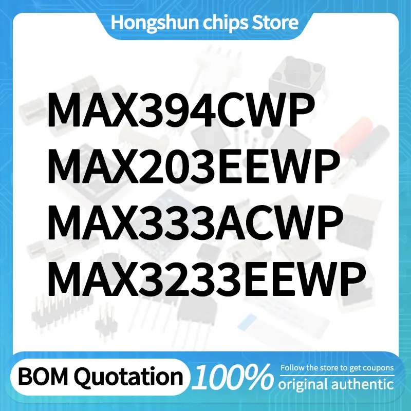 MAX394CWP MAX333ACWP MAX203EEWP MAX3233EEWP Standard version
MAX394CWP MAX333ACWP MAX203EEWP MAX3233EEWP Standard version