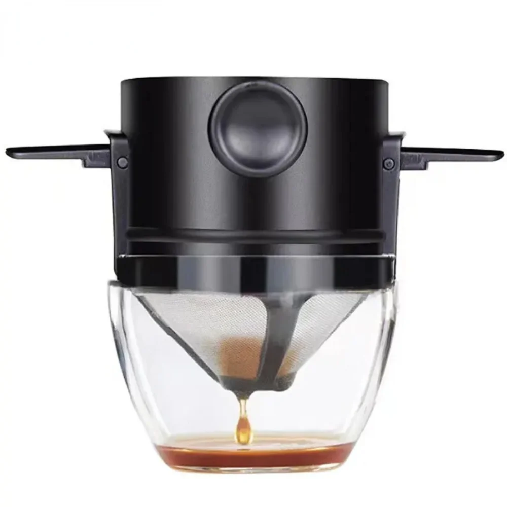 Portable Coffee Filter Reusable Funnel Tea Infuser Stainless Steel Drip Coffee Tea Dripper Office Outdoor Trave
Portable Coffee Filter Reusable Funnel Tea Infuser Stainless Steel Drip Coffee Tea Dripper Office Outdoor Trave