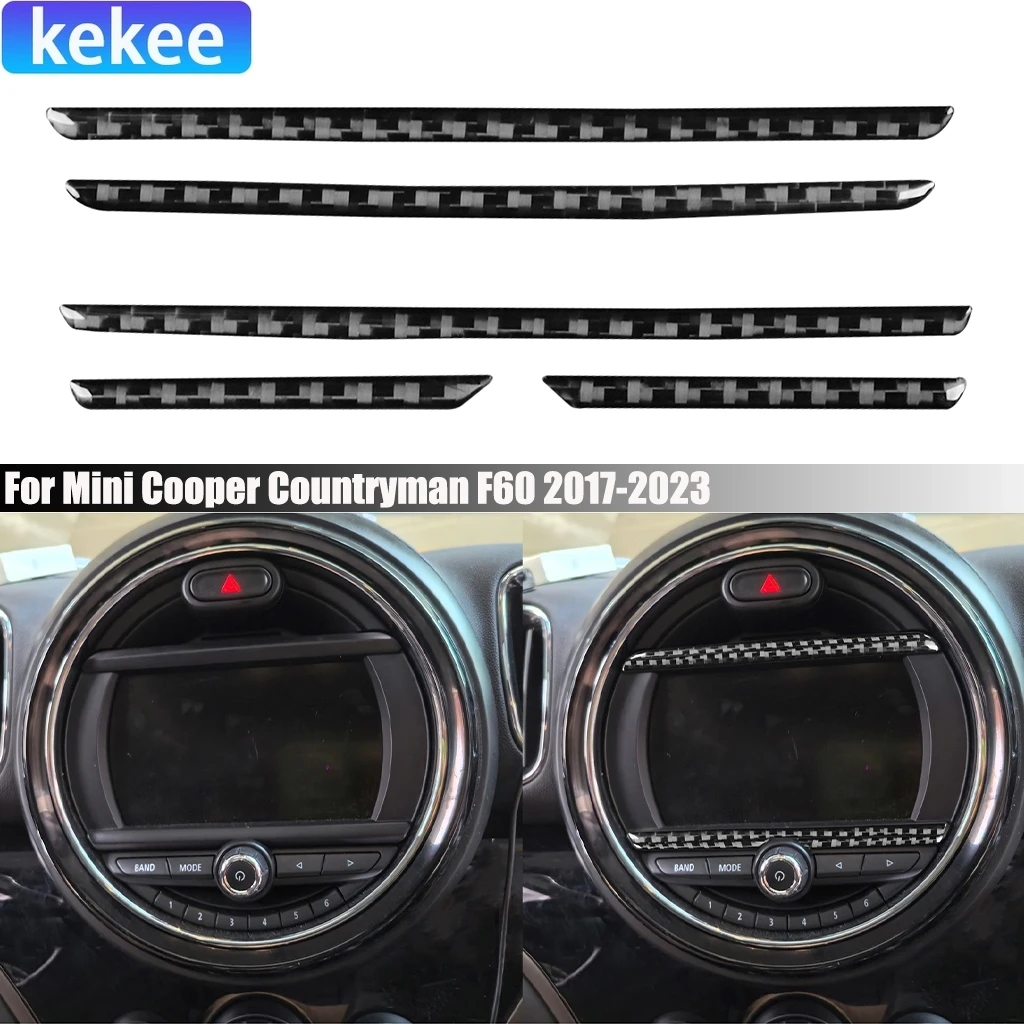 For Mini Cooper Countryman F60 2017-23 Carbon Fiber Center Console Navigation Strip Interior Car Accessories Cover Sticker Trim
For Mini Cooper Countryman F60 2017-23 Carbon Fiber Center Console Navigation Strip Interior Car Accessories Cover Sticker Trim