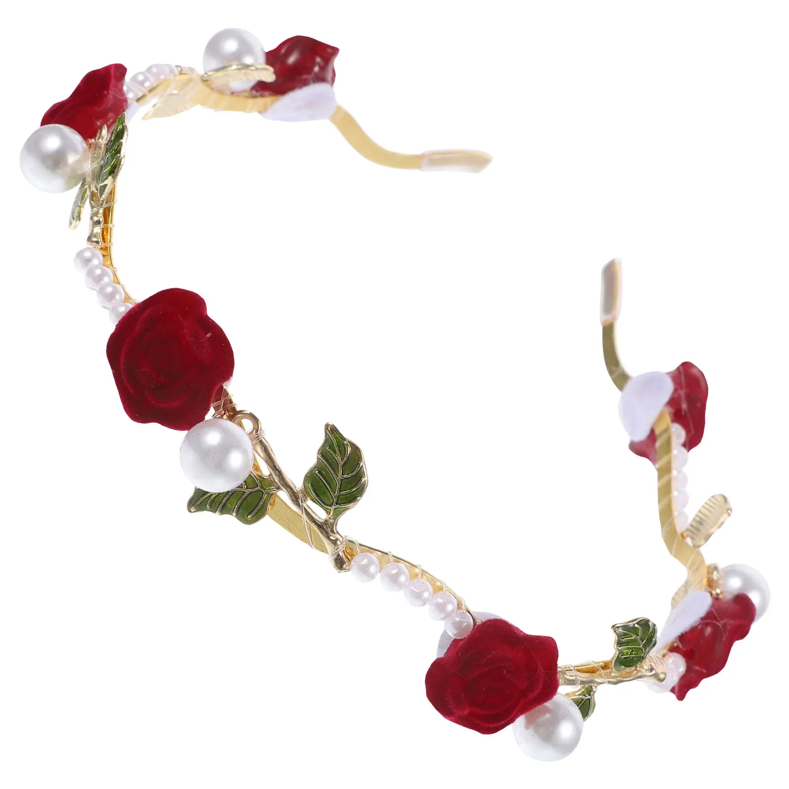 Red Rose Hairband Girls Accessories Flower Headband Press Bridal for Headbands Bride Alloy Wedding Women's
Red Rose Hairband Girls Accessories Flower Headband Press Bridal for Headbands Bride Alloy Wedding Women's