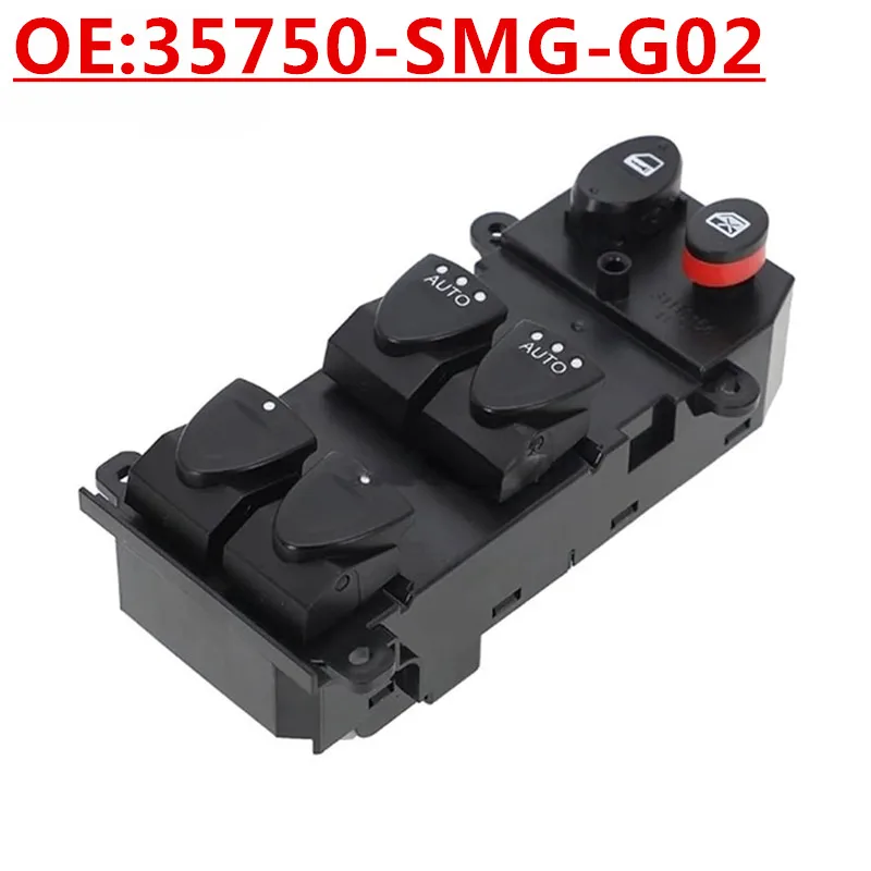 Новый OE: 3750-SMG-G02 подходит для Honda Civic 2005-2011 годов, электрический переключатель подъемника стекла и стекла
Новый OE: 3750-SMG-G02 подходит для Honda Civic 2005-2011 годов, электрический переключатель подъемника стекла и стекла