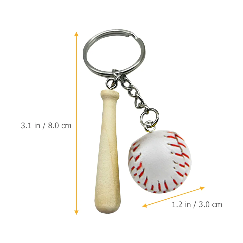 16 Pcs Key Ring Baseball Keychain Miss of The Lid Kit Stick Keychains for Players
16 Pcs Key Ring Baseball Keychain Miss of The Lid Kit Stick Keychains for Players