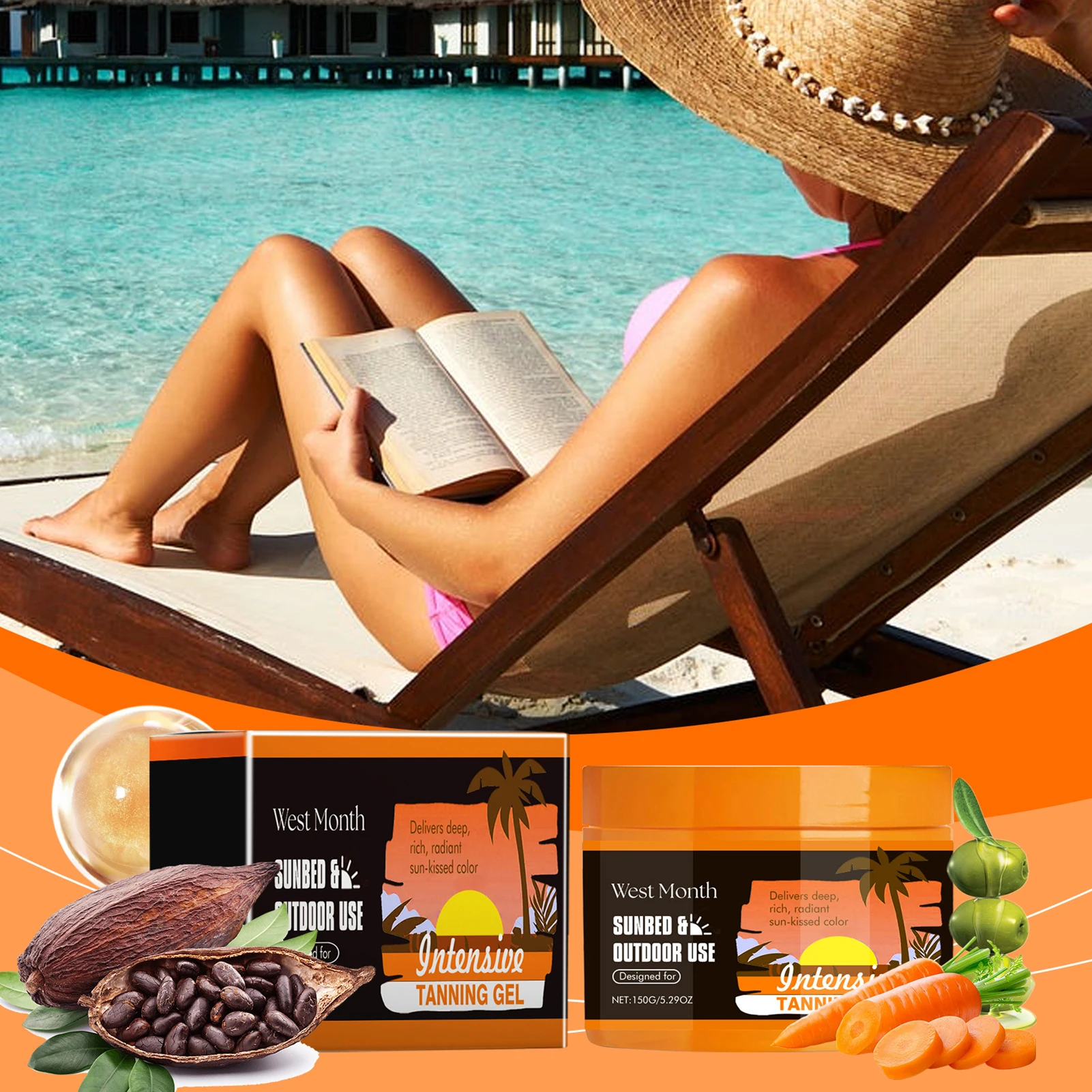 150 г моркови Gold-Shimmer интенсивает гель для перевозки интенсивает крем для загара Carotens интенсивает крем для загара для лица и тела
150 г моркови Gold-Shimmer интенсивает гель для перевозки интенсивает крем для загара Carotens интенсивает крем для загара для лица и тела