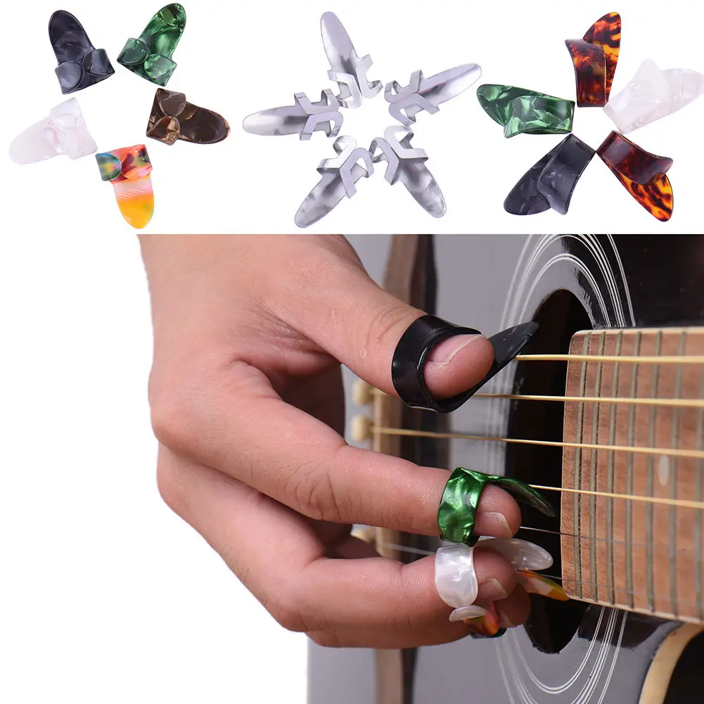 15pcs Guitar Finger Cots Set Picks Thumb Fingertip Protectors Lightweight Durable Ultra Thin Bass Accessories Guitar Parts
15pcs Guitar Finger Cots Set Picks Thumb Fingertip Protectors Lightweight Durable Ultra Thin Bass Accessories Guitar Parts