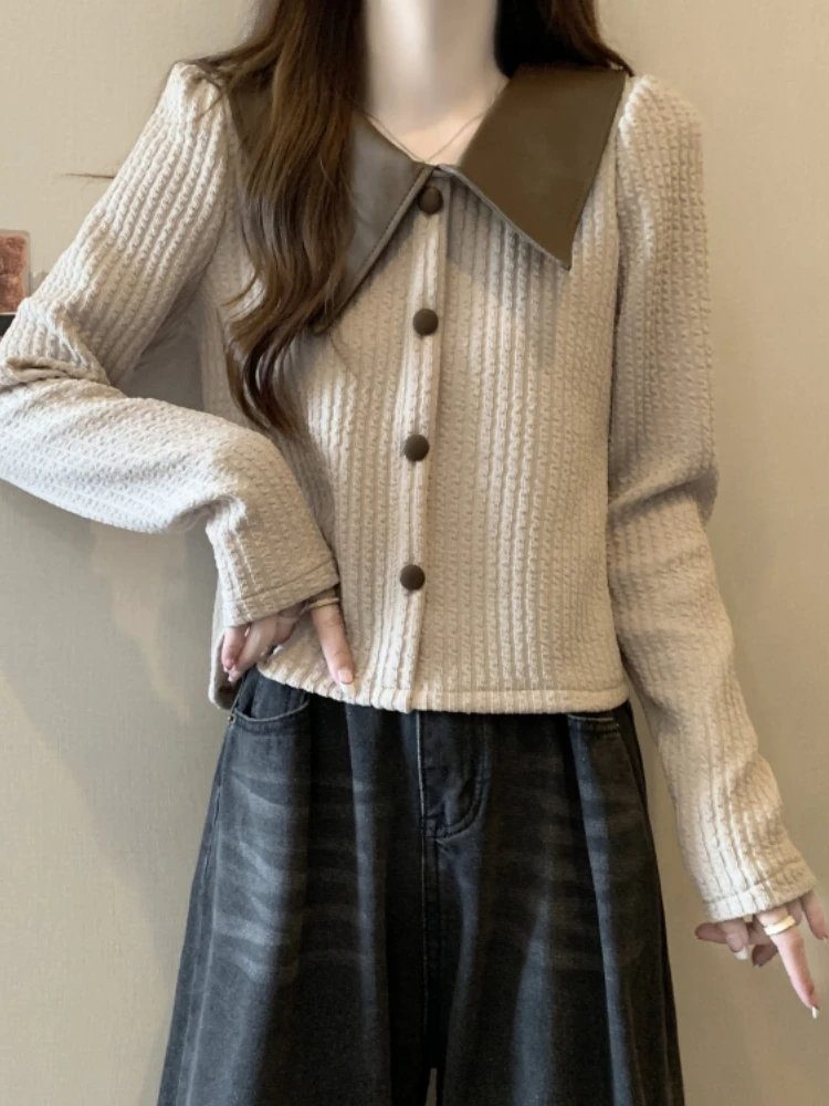 Slimming Knitted Open Cardigan Sweater Women's Spring Autumn New Large Size Beautiful Top High Design Sense Fragrant Style
Slimming Knitted Open Cardigan Sweater Women's Spring Autumn New Large Size Beautiful Top High Design Sense Fragrant Style