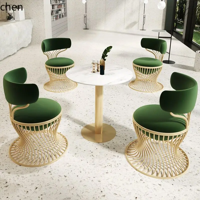 XX Internet celebrity reception negotiation table and chair combination sales office dessert milk tea shop leisure round
XX Internet celebrity reception negotiation table and chair combination sales office dessert milk tea shop leisure round