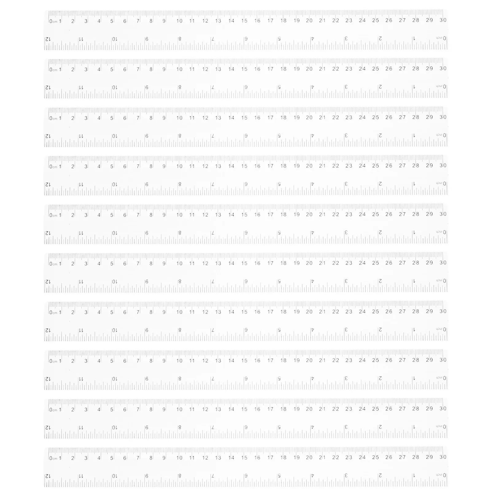 Набор из 10 прямых линеек: профессиональный пластиковый измерительный комплект с четкой шкалой для студентов, для черчения, геометрии и математических проектов
Набор из 10 прямых линеек: профессиональный пластиковый измерительный комплект с четкой шкалой для студентов, для черчения, геометрии и математических проектов