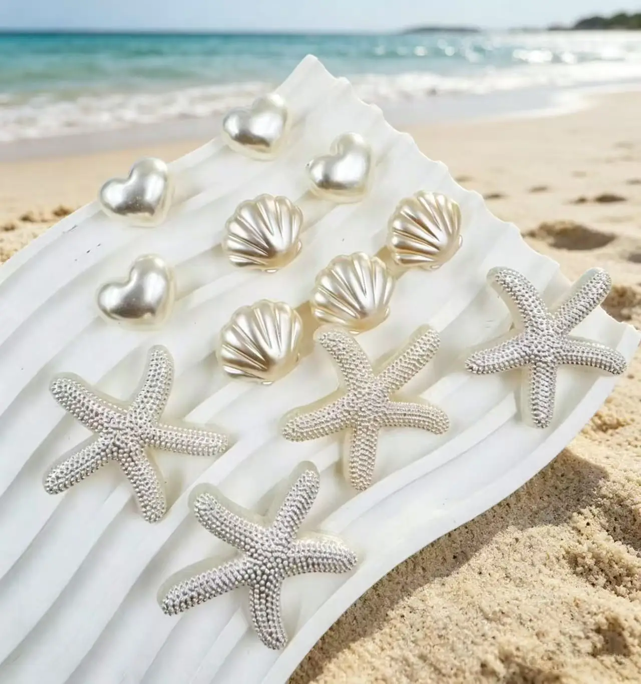 12pcs Summer Starfish Shell Shoe Charms Ocean Beach Themed Garden Accessory Pack for Summer Decorations
12pcs Summer Starfish Shell Shoe Charms Ocean Beach Themed Garden Accessory Pack for Summer Decorations