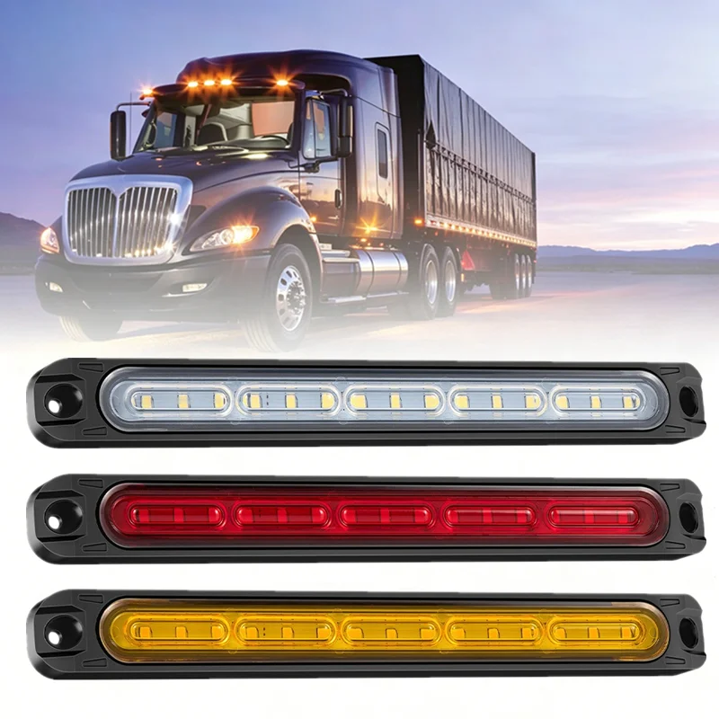 15LED Truck LED Strobe Police Light Flowing LED Turn Stop Warning Lamp Trailer Lorry Flashing Emergency Side Light for Truck
15LED Truck LED Strobe Police Light Flowing LED Turn Stop Warning Lamp Trailer Lorry Flashing Emergency Side Light for Truck