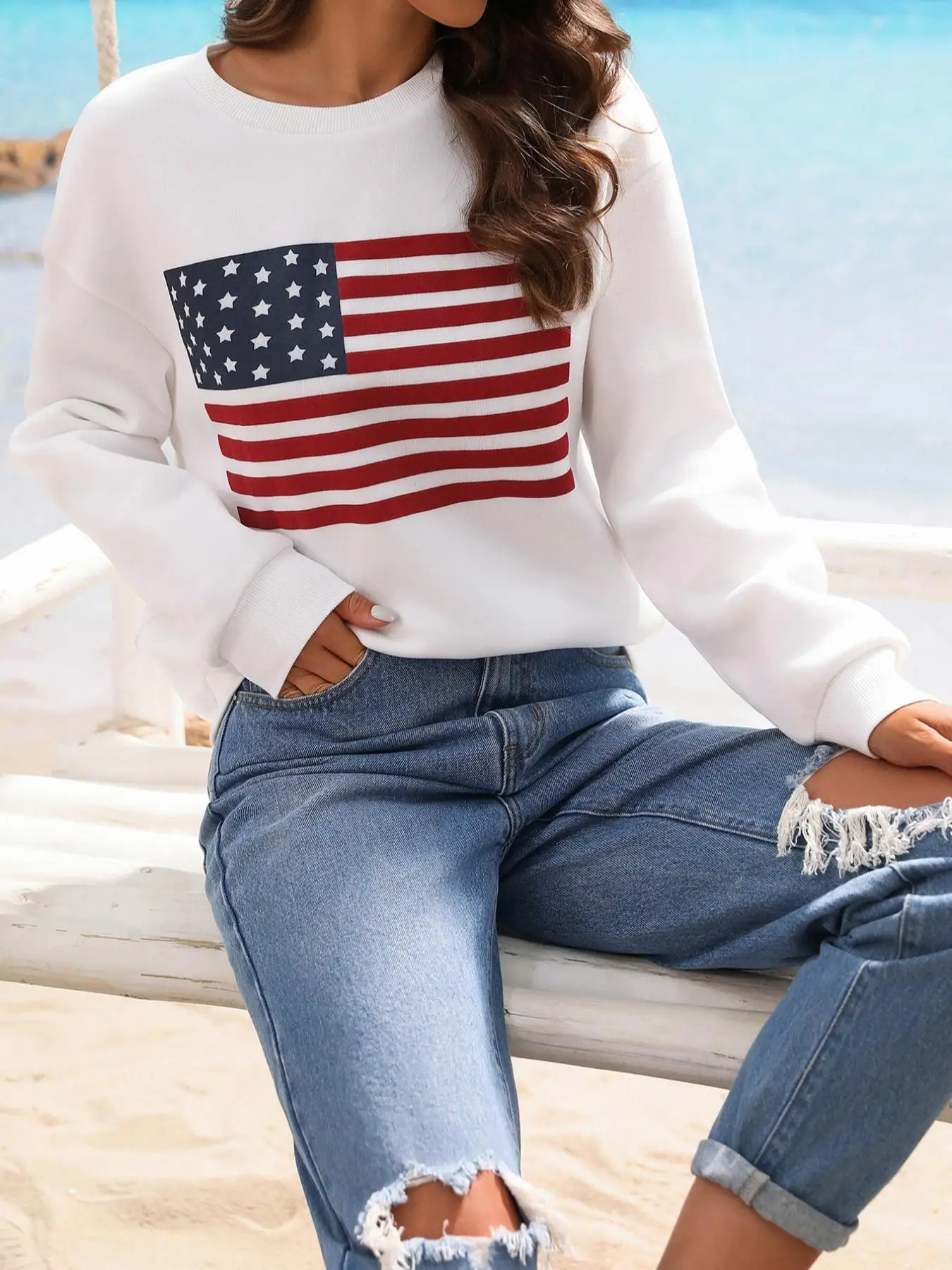 Women's Plus Size Casual Sweatshirt, Geometric Pattern Knitted Top for Fall and Winter, Loose-Fitting Design
Women's Plus Size Casual Sweatshirt, Geometric Pattern Knitted Top for Fall and Winter, Loose-Fitting Design