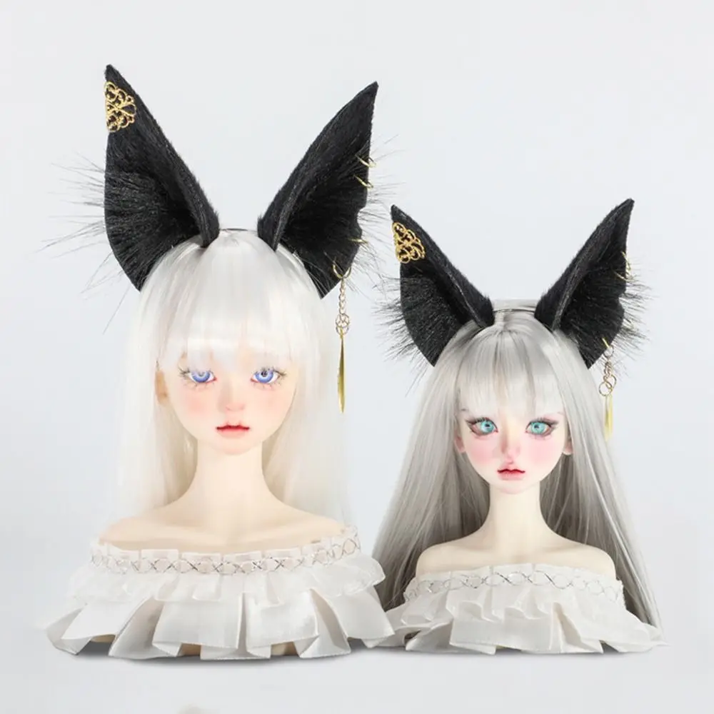 Kawaii обруч для волос с имитацией ушей животного, кошачьи волчьи уши, черный, белый цвет, 1/4 головной убор для куклы, мягкая повязка для волос с кошачьими ушками
Kawaii обруч для волос с имитацией ушей животного, кошачьи волчьи уши, черный, белый цвет, 1/4 головной убор для куклы, мягкая повязка для волос с кошачьими ушками