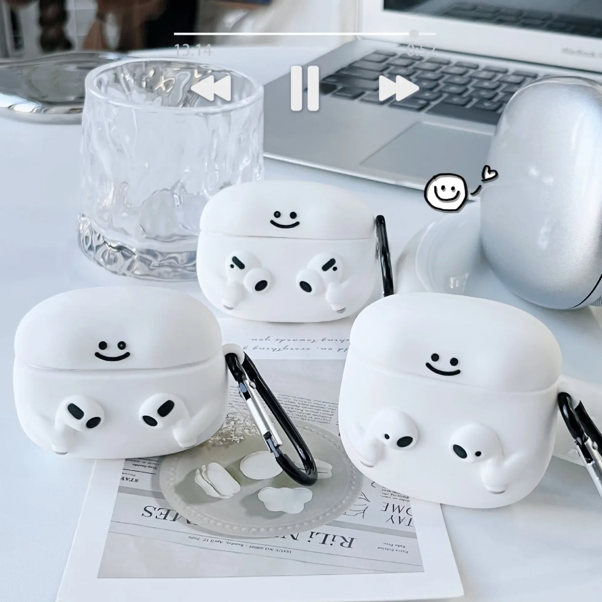 Simple Cartoon Case for AirPods Pro2 Airpod Pro 1 2 3 Bluetooth Earbuds Charging Box Protective Earphone Case Cover
Simple Cartoon Case for AirPods Pro2 Airpod Pro 1 2 3 Bluetooth Earbuds Charging Box Protective Earphone Case Cover