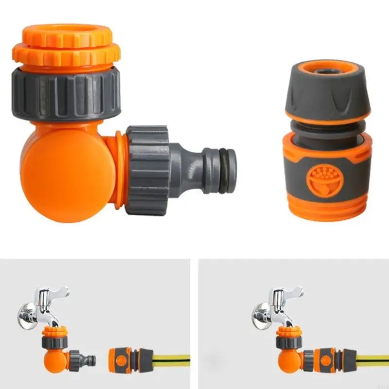 180 Degree Plastic Garden Hose Connector Quick Connecting Threaded Faucet Adapter For Kitchen Bathroom Sink Enduring M4YD
180 Degree Plastic Garden Hose Connector Quick Connecting Threaded Faucet Adapter For Kitchen Bathroom Sink Enduring M4YD