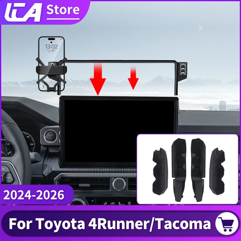 For Toyota 4Runner Tacoma 2024-2026 Display Screen Phone Mount Bracket Interior Upgrade Accessories
For Toyota 4Runner Tacoma 2024-2026 Display Screen Phone Mount Bracket Interior Upgrade Accessories