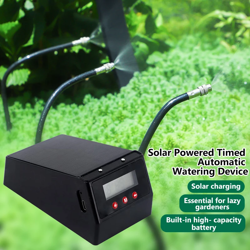 Solar Automatic Spray Cooling System for Seedbeds Greenhouses Vegetable Gardens - Efficient DIY Garden Irrigation Solution
Solar Automatic Spray Cooling System for Seedbeds Greenhouses Vegetable Gardens - Efficient DIY Garden Irrigation Solution