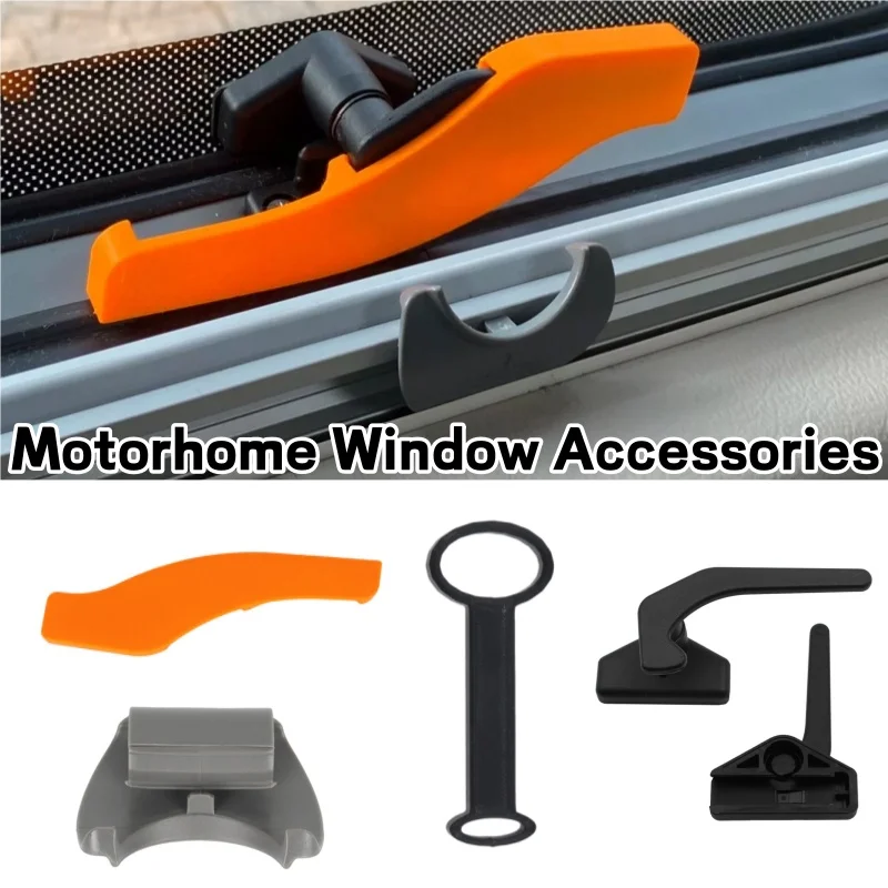 Four Types Caravan Window Accessories Window Security Lock Lever Lock Catch Blind Fly Screen Catch Clip Window Ventilation Stay
Four Types Caravan Window Accessories Window Security Lock Lever Lock Catch Blind Fly Screen Catch Clip Window Ventilation Stay