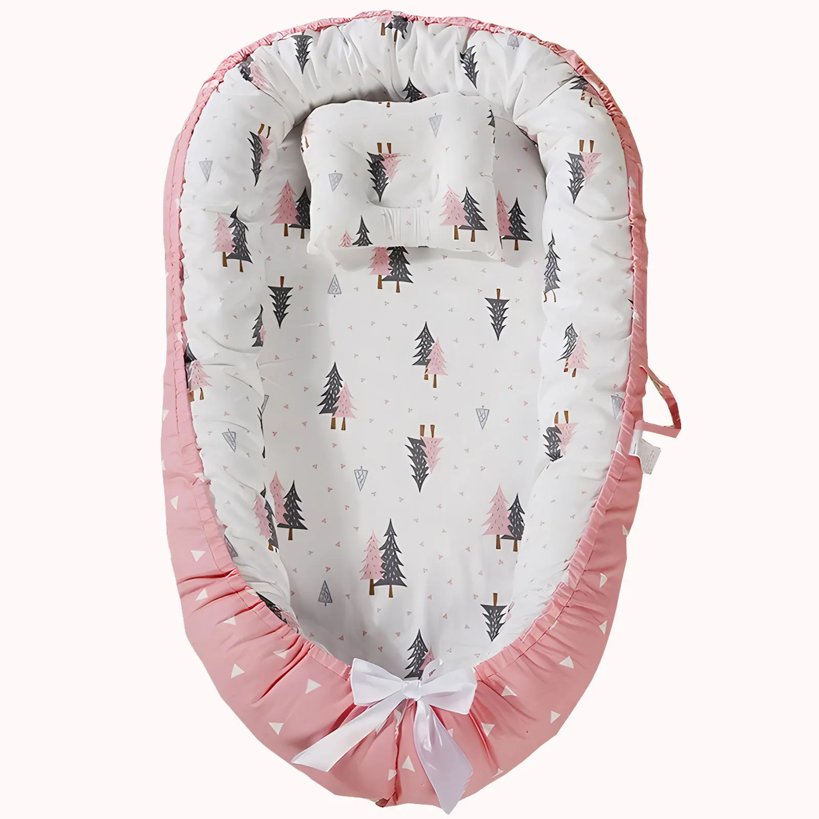 Custom Soft Newborn Baby Crib Portable Infant Bassinet Mini Baby Nest Bed Set Bedroom Park Baby Lounger Nest for Newborn
Custom Soft Newborn Baby Crib Portable Infant Bassinet Mini Baby Nest Bed Set Bedroom Park Baby Lounger Nest for Newborn