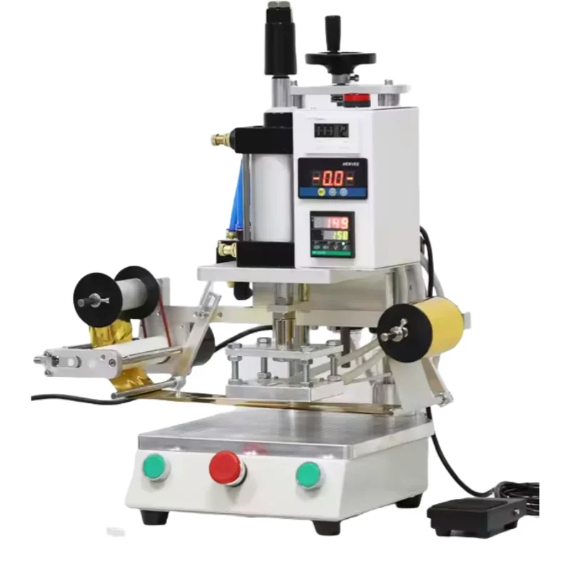 【HOT】2025 New Hot Selling Foil Stamping Machine Leather PVC Wood Paper Digital Embosser with Pneumatic System for Craft Packagi
【HOT】2025 New Hot Selling Foil Stamping Machine Leather PVC Wood Paper Digital Embosser with Pneumatic System for Craft Packagi