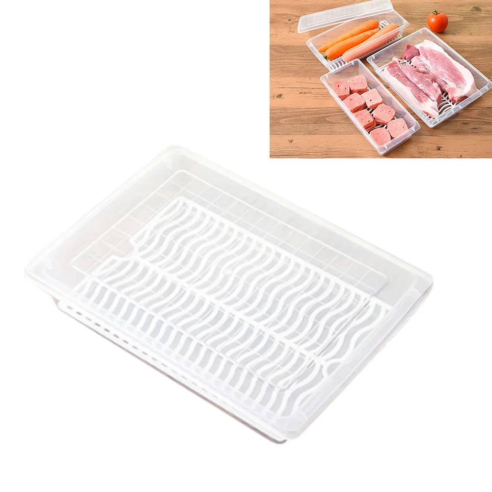 Thickened Food Preservation Box Stackable Refrigerator Storage Container With Lid Fruit Crisper For Vegetable Meat
Thickened Food Preservation Box Stackable Refrigerator Storage Container With Lid Fruit Crisper For Vegetable Meat