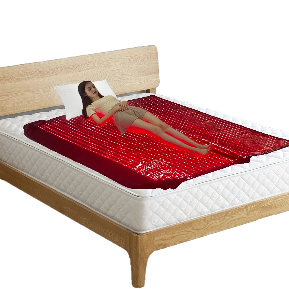 Red Light Therapy Mats for Full Body 3600 PCS LED 660nm 850nm Chips Near Infrared Light Therapy Sleep Bag
Red Light Therapy Mats for Full Body 3600 PCS LED 660nm 850nm Chips Near Infrared Light Therapy Sleep Bag