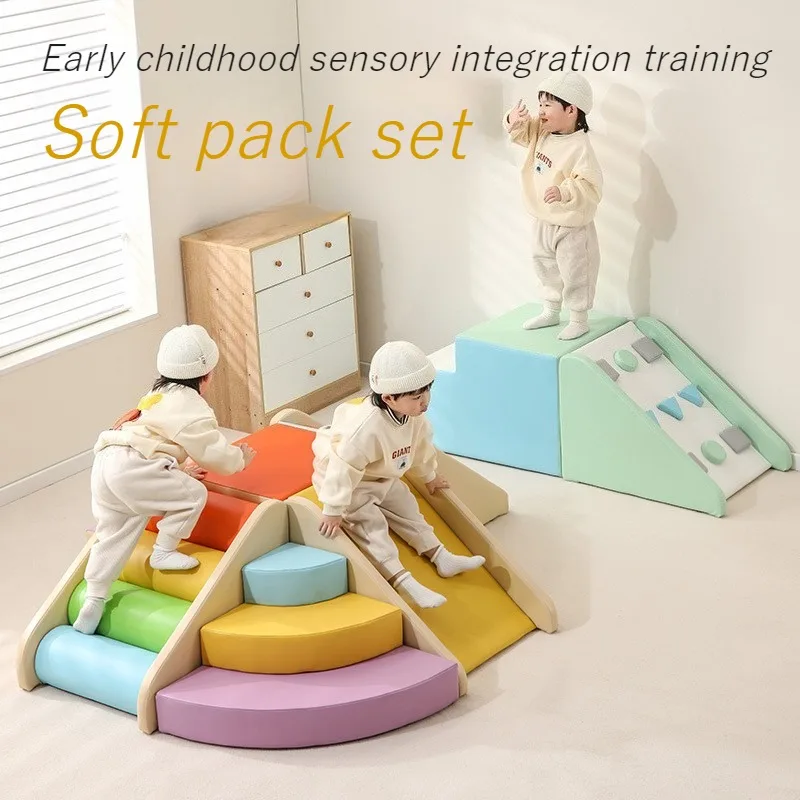 Kids Soft Sliding Climbing Set Sensory Integration Training Toys Stairs Slide Indoor Outdoor Sports Toy Children Birthday Gift
Kids Soft Sliding Climbing Set Sensory Integration Training Toys Stairs Slide Indoor Outdoor Sports Toy Children Birthday Gift