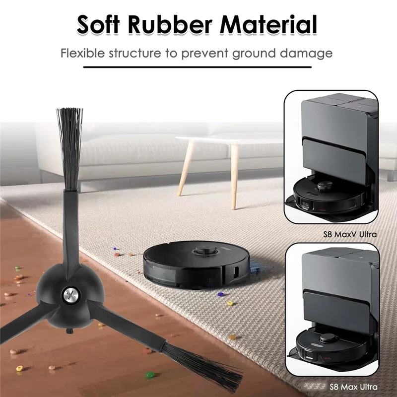 【Flash Deal】For Roborock S8 Maxv Ultra/S8 Max Ultra Replacement Parts- Robot Vacuum Cleaner Roller Brush HEPA Filter Side Brush
【Flash Deal】For Roborock S8 Maxv Ultra/S8 Max Ultra Replacement Parts- Robot Vacuum Cleaner Roller Brush HEPA Filter Side Brush