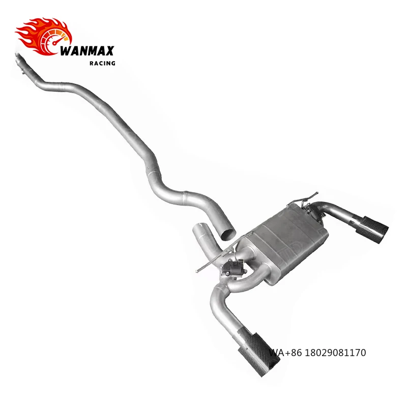 Высокопроизводительная выхлопная система с клапаном, из нержавеющей стали 304, для F30 340i 3.0
Высокопроизводительная выхлопная система с клапаном, из нержавеющей стали 304, для F30 340i 3.0