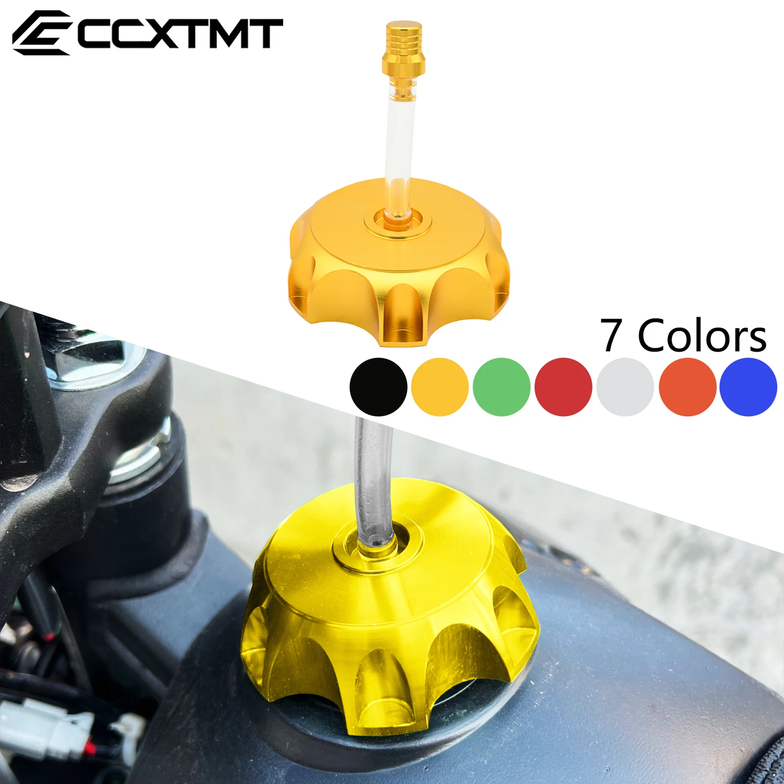 Motorcycle 50mm CNC Aluminum Gas Fuel Petrol Tank Cap For ATV Dirt Bike Motocross Yamaha Kawasaki Honda KTM Suzuki Universal
Motorcycle 50mm CNC Aluminum Gas Fuel Petrol Tank Cap For ATV Dirt Bike Motocross Yamaha Kawasaki Honda KTM Suzuki Universal