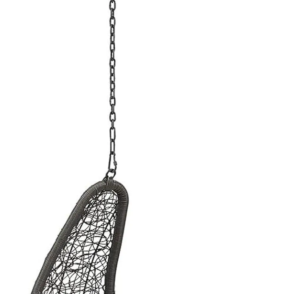 Gray White Abate Outdoor Hanging Swing Chair without Stand
Gray White Abate Outdoor Hanging Swing Chair without Stand