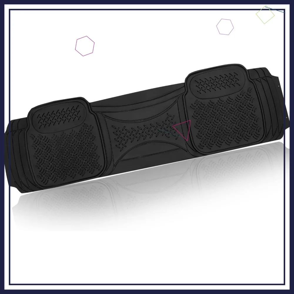Universal Rear Floor Mat for Car Truck SUV - All Weather Protection, Heavy Duty Rubber, Trim to Fit
Universal Rear Floor Mat for Car Truck SUV - All Weather Protection, Heavy Duty Rubber, Trim to Fit