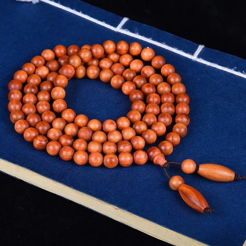 108 Beads Translucent Blood Dragon Wood Bracelet Exquisitely Crafted Unisex Couple Prayer Beads Bracelet Gifts
108 Beads Translucent Blood Dragon Wood Bracelet Exquisitely Crafted Unisex Couple Prayer Beads Bracelet Gifts