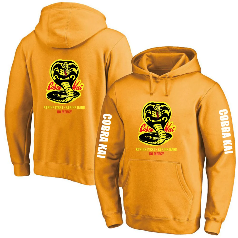 Cobra kai men's spring and autumn new printed solid color hooded long-sleeved jacket casual sweatshirt hooded jacket
Cobra kai men's spring and autumn new printed solid color hooded long-sleeved jacket casual sweatshirt hooded jacket