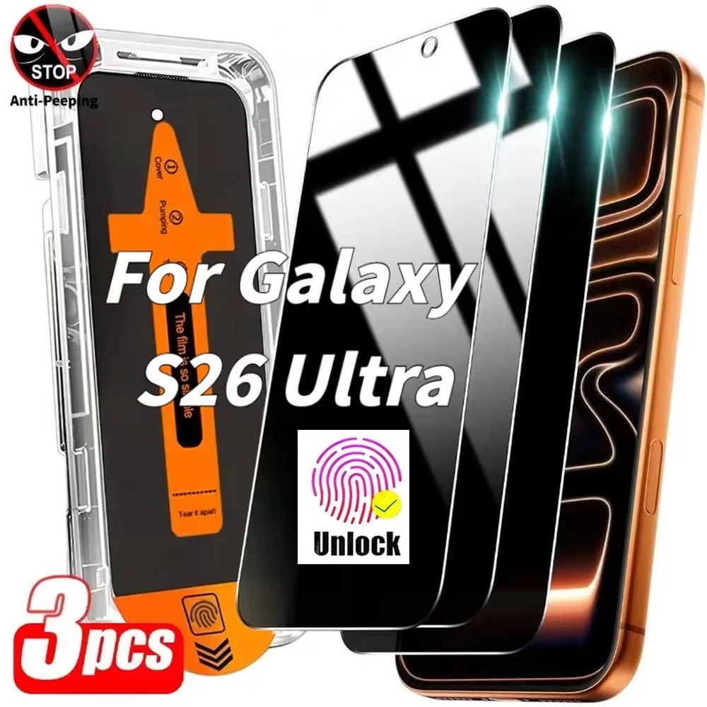 3/1Pcs HD Easy Install Screen Protectors For Samsung S26 Ultra S26 S25 Ultra S25 Edge S24 Ultra S23 S22 Plus S21 Tempered Glass
3/1Pcs HD Easy Install Screen Protectors For Samsung S26 Ultra S26 S25 Ultra S25 Edge S24 Ultra S23 S22 Plus S21 Tempered Glass