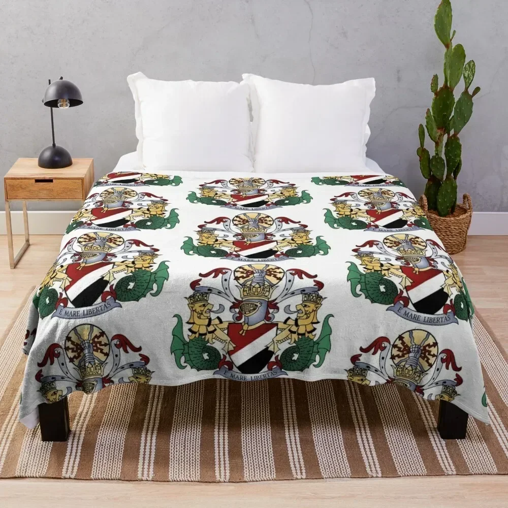 Coat of Arms of the Principality of Sealand Throw Blanket Decorative Soft Throw Blanket for Couch Sofa
Coat of Arms of the Principality of Sealand Throw Blanket Decorative Soft Throw Blanket for Couch Sofa