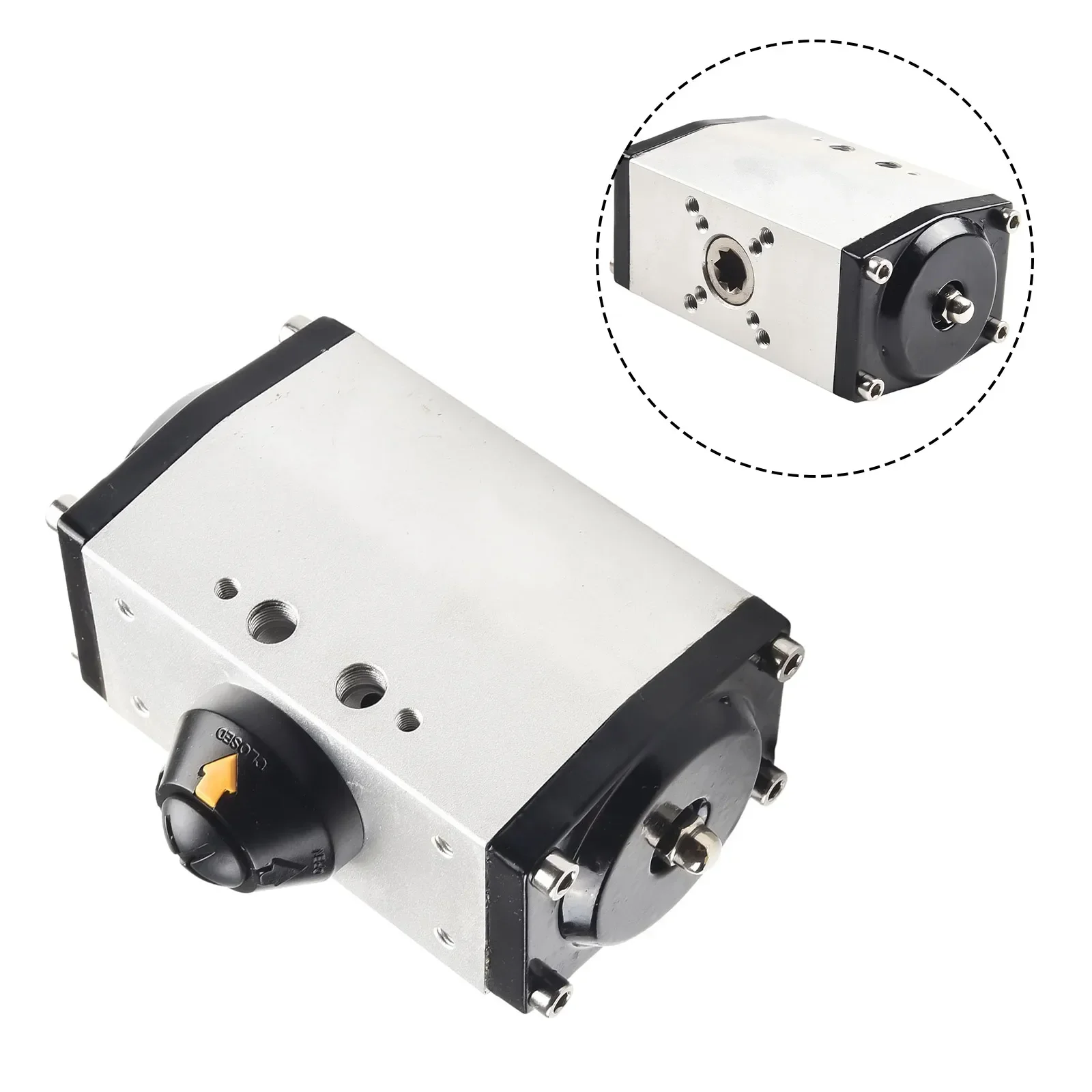 1pcs Pneumatic Actuator GT-52 GT-63 Rotation Angle 90° Pneumatic Ball Valve Double Acting Corner Type Industrial Tool
1pcs Pneumatic Actuator GT-52 GT-63 Rotation Angle 90° Pneumatic Ball Valve Double Acting Corner Type Industrial Tool