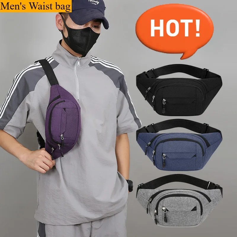 Men's Multi-layer Wear-Resistant Waist Bag Crossbody Outdoor Sports Chest Bag Running Fitness Phone Holder
Men's Multi-layer Wear-Resistant Waist Bag Crossbody Outdoor Sports Chest Bag Running Fitness Phone Holder