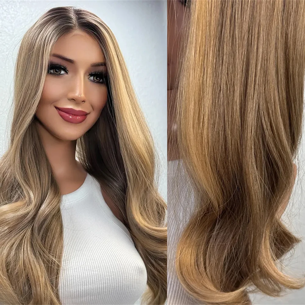 Синтетический светлый парик Пшеничный теплый коричневый парик Balayage Парик из натуральных корней 26 дюймов Парик из смеси человеческих волос 13x4 Свободная часть HD Ombre Парик с кружевным верхом
Синтетический светлый парик Пшеничный теплый коричневый парик Balayage Парик из натуральных корней 26 дюймов Парик из смеси человеческих волос 13x4 Свободная часть HD Ombre Парик с кружевным верхом