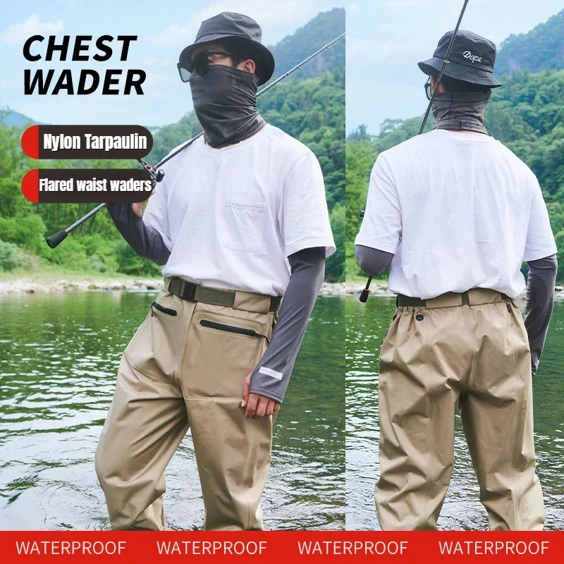 Fishing Waders Breathable Fishing Fisherman Boots Suit with Boots Waders for Men Pants Shoes Wading 1 SET Waterproofing Conjoin
Fishing Waders Breathable Fishing Fisherman Boots Suit with Boots Waders for Men Pants Shoes Wading 1 SET Waterproofing Conjoin