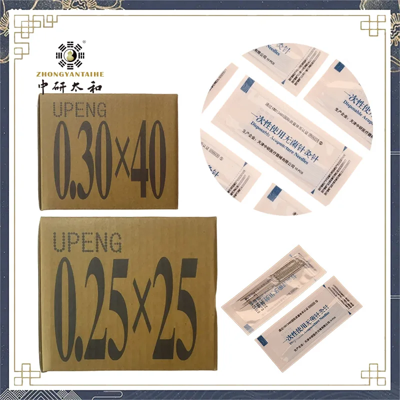 ZHONGYAN TAIHE High-Quality Acupuncture Needles 0.25*25 0.30*40 1000PCS/1 BOX for Clinical & Home Treatment Cost-Effective
ZHONGYAN TAIHE High-Quality Acupuncture Needles 0.25*25 0.30*40 1000PCS/1 BOX for Clinical & Home Treatment Cost-Effective