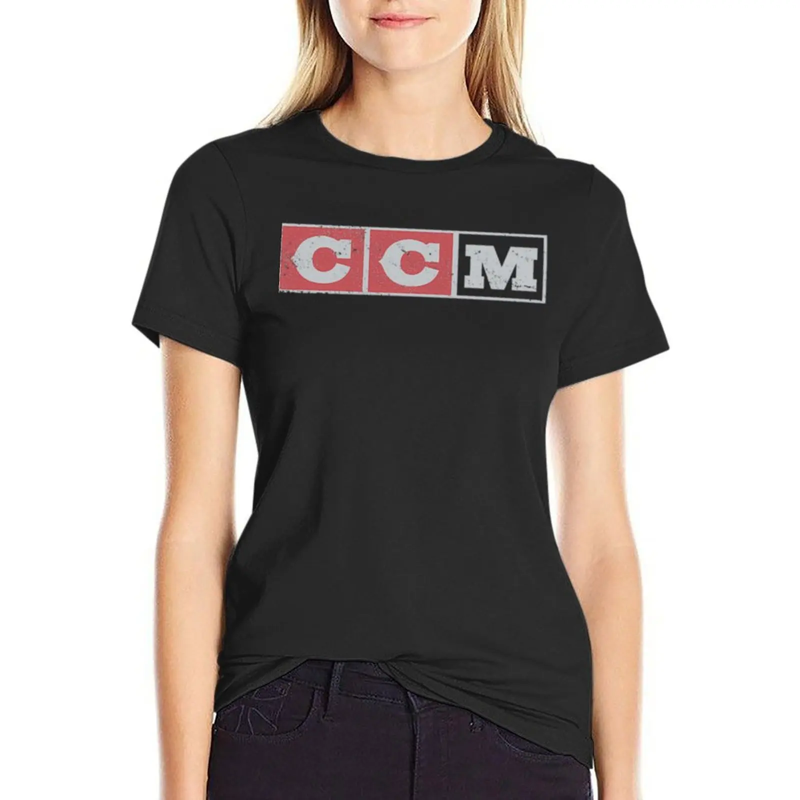 CCM logo T-Shirt Blouse sports fans customs design your own funny t shirts for Women
CCM logo T-Shirt Blouse sports fans customs design your own funny t shirts for Women
