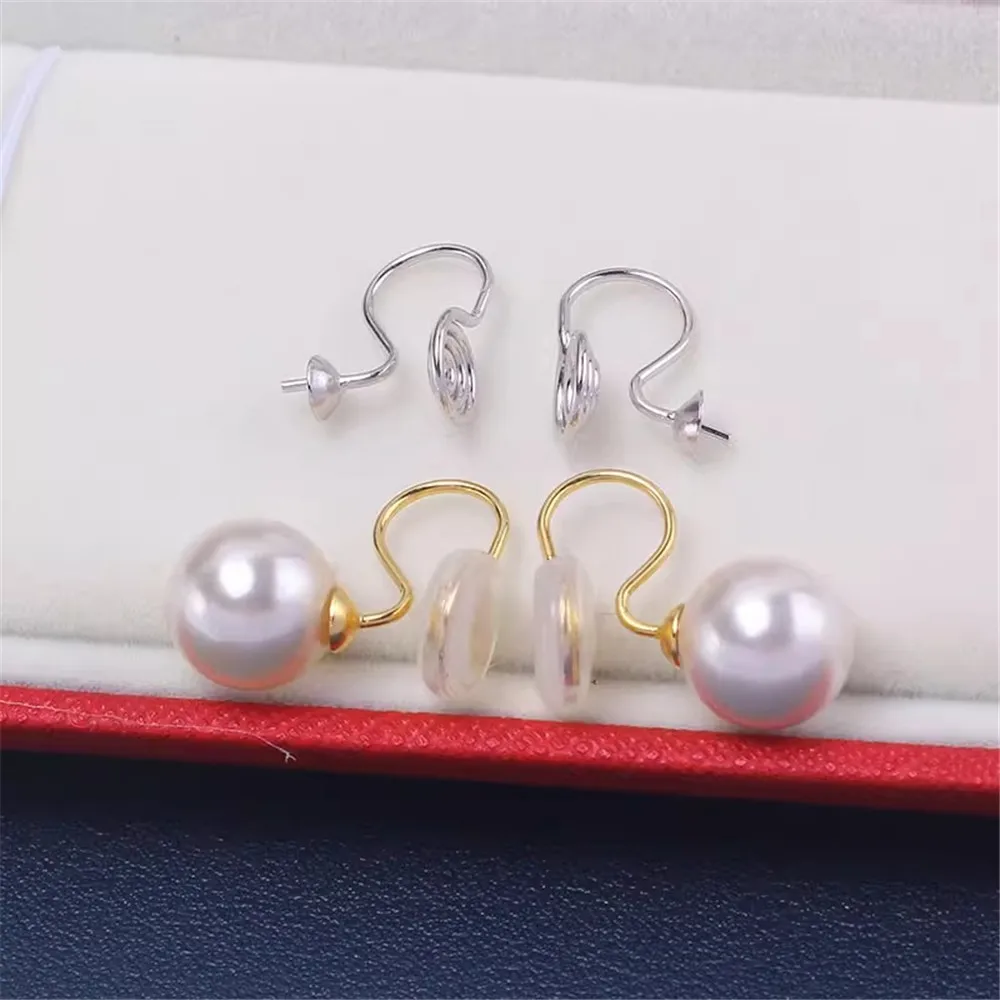 S925 Sterling Silver Pearl Earring Settings DIY Jewelry Making Supplies Blank Earring Posts for Handcrafted Accessories No Pearl
S925 Sterling Silver Pearl Earring Settings DIY Jewelry Making Supplies Blank Earring Posts for Handcrafted Accessories No Pearl