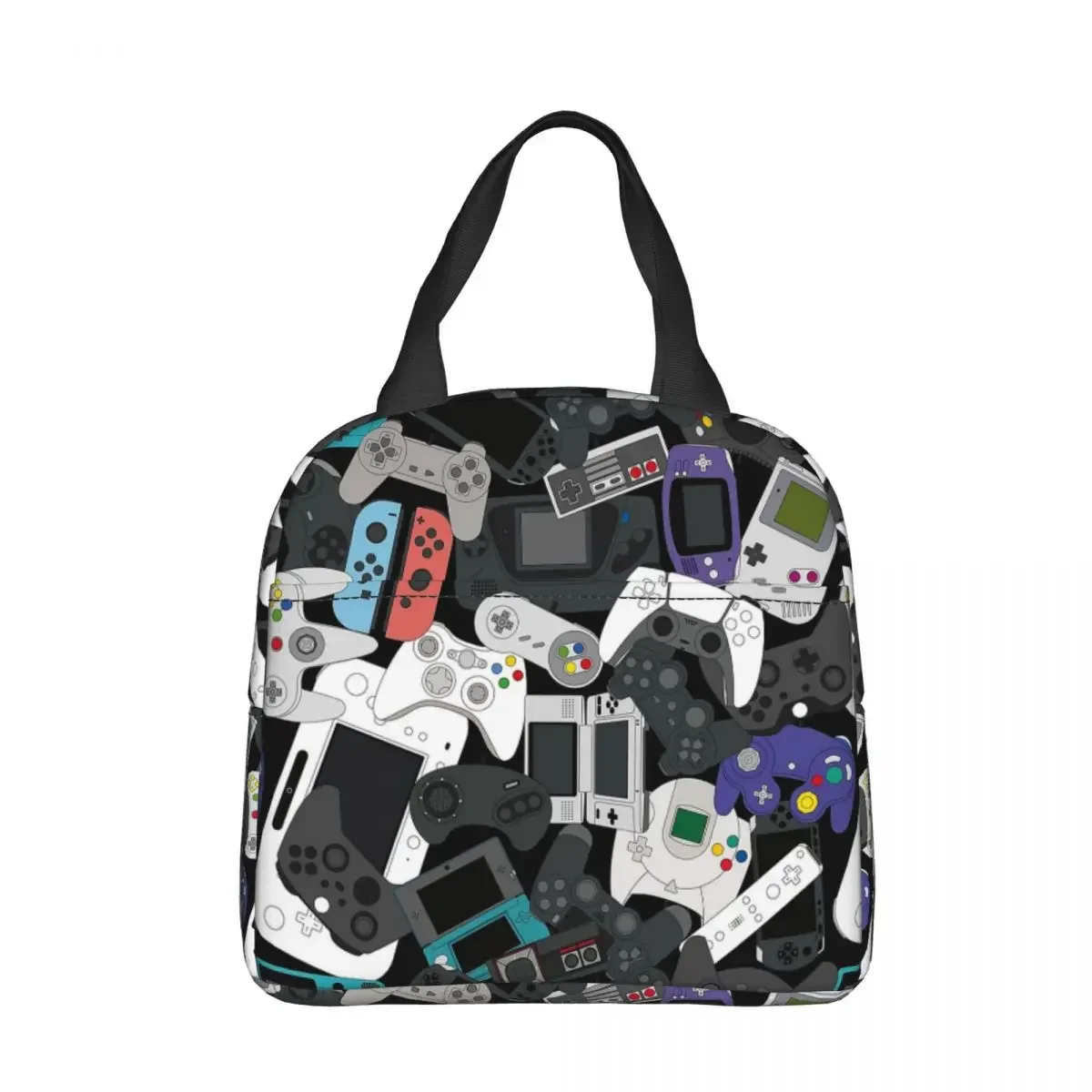 Изолированная сумка для обеда с контроллером для геймеров, герметичный игровой контейнер для видео игр, сумка-холодильник, офисный тоут для пикника
Изолированная сумка для обеда с контроллером для геймеров, герметичный игровой контейнер для видео игр, сумка-холодильник, офисный тоут для пикника