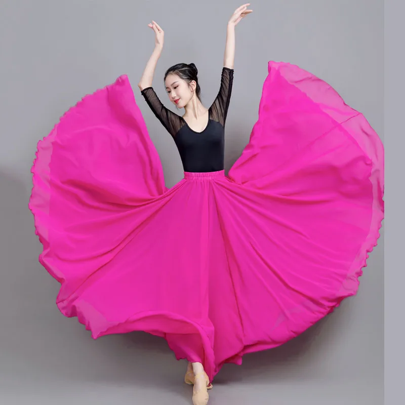 Women's dance chiffon skirt 720 degrees big hem Holiday Casual long skirt floor length midi maxi faldas saia pendulum skirt robe
Women's dance chiffon skirt 720 degrees big hem Holiday Casual long skirt floor length midi maxi faldas saia pendulum skirt robe