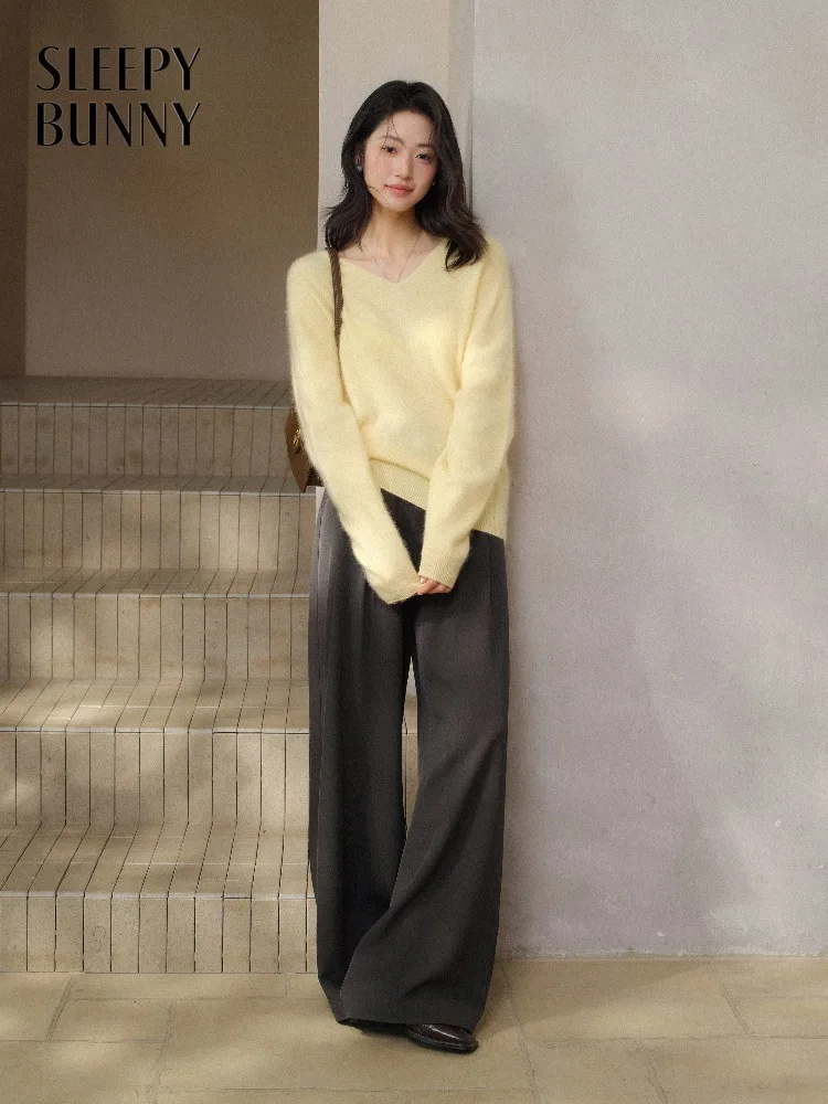 Женские плиссированные брюки с высокой талией и широкими штанинами, повседневные прямые брюки свободного кроя для весны, элегантные брюки в пол для работы
Женские плиссированные брюки с высокой талией и широкими штанинами, повседневные прямые брюки свободного кроя для весны, элегантные брюки в пол для работы