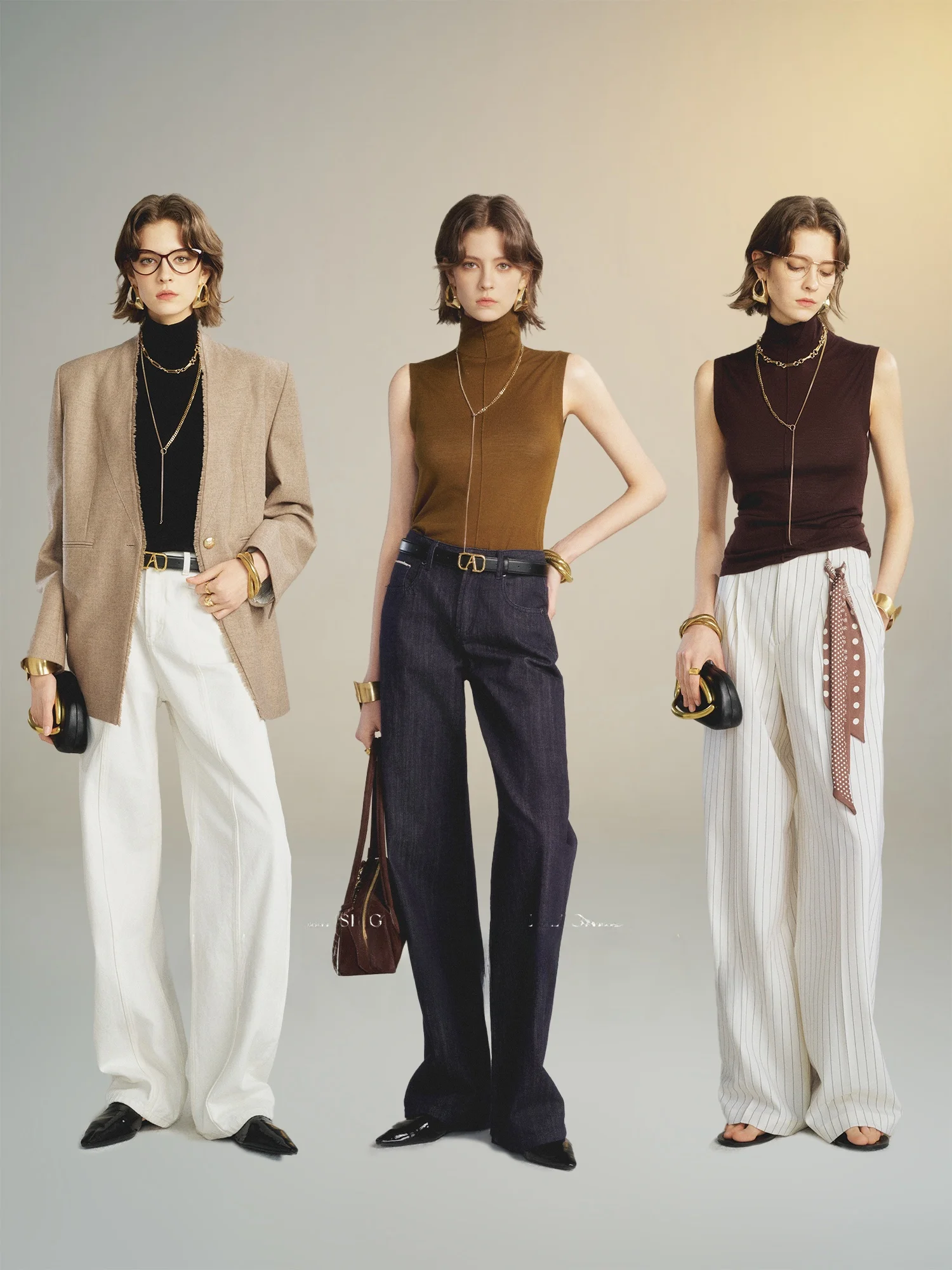 AnnaspeakBaruffa Waable 40S Wool High Collar Svel Knitted Women Casual Sle Fitted Soft Ultra Casual Woolen Sweater
AnnaspeakBaruffa Waable 40S Wool High Collar Svel Knitted Women Casual Sle Fitted Soft Ultra Casual Woolen Sweater