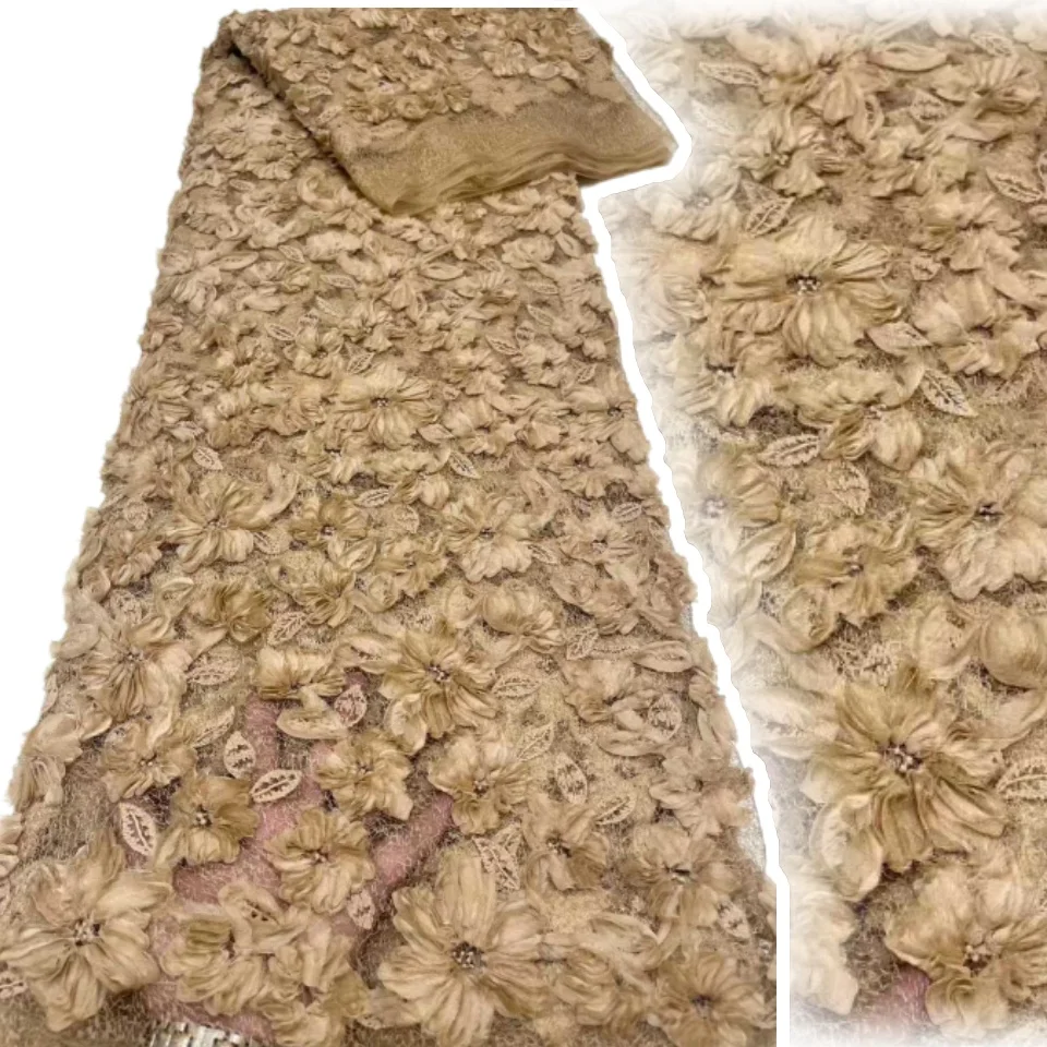 Сводная ткань цвета шампанского с 3D цветочной вышивкой и блестками для одежды Dr Performance с растительным цветочным узором 5Y AH1451
Сводная ткань цвета шампанского с 3D цветочной вышивкой и блестками для одежды Dr Performance с растительным цветочным узором 5Y AH1451