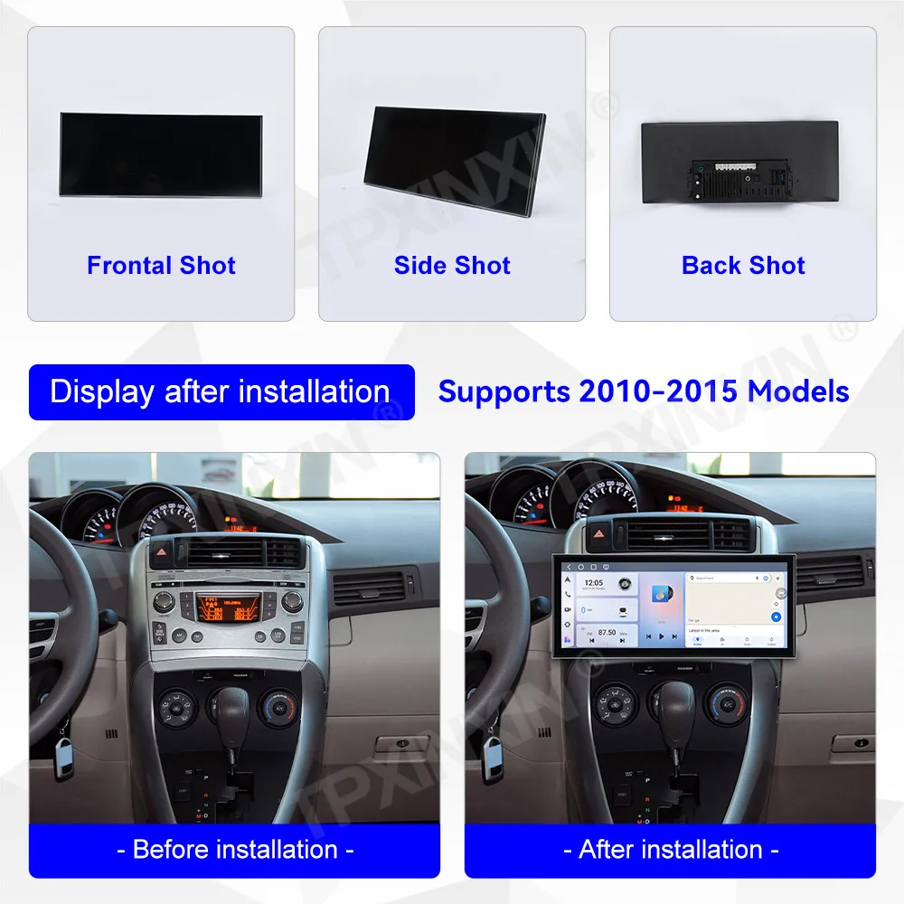 Car Accessories Radio For Toyota Verso 2010-2015 Android Auto GPS Navigation Multimedia Stereo Receiver Head Unit Offline Maps
Car Accessories Radio For Toyota Verso 2010-2015 Android Auto GPS Navigation Multimedia Stereo Receiver Head Unit Offline Maps